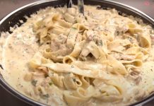 Najbolje kremaste tagliatelle s piletinom – ručak gotov za 20 minuta Najbolje kremaste tagliatelle s piletinom – ručak gotov za 20 minuta