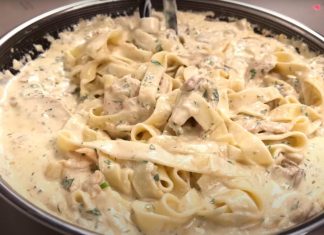 Najbolje kremaste tagliatelle s piletinom – ručak gotov za 20 minuta Najbolje kremaste tagliatelle s piletinom – ručak gotov za 20 minuta