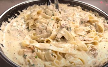 Najbolje kremaste tagliatelle s piletinom – ručak gotov za 20 minuta Najbolje kremaste tagliatelle s piletinom – ručak gotov za 20 minuta