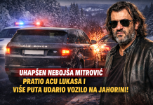 Uhapšen Nebojša Mitrović: Pratio Acu Lukasa i više puta udario njegov automobil tokom vožnje Uhapšen Nebojša Mitrović: Pratio Acu Lukasa i više puta udario njegov automobil tokom vožnje