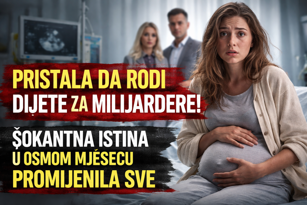 Pristala je da rodi dijete za milijardere da bi spasila sestru – istina iz osmog mjeseca šokirala je cijeli svijet