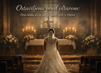 Ostavljena pred oltarom: Dan kada su se snovi pretvorili u tišinu Ostavljena pred oltarom: Dan kada su se snovi pretvorili u tišinu