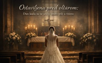 Ostavljena pred oltarom: Dan kada su se snovi pretvorili u tišinu Ostavljena pred oltarom: Dan kada su se snovi pretvorili u tišinu