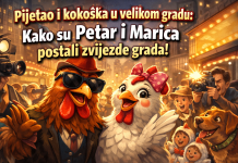 Pijetao i kokoška u velikom gradu: Smiješne zgode i neočekivane avanture „Pijetao i kokoška u velikom gradu: Smiješne zgode i neočekivane avanture“