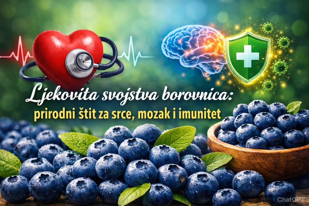 Ljekovita svojstva borovnica: prirodni štit za srce, mozak i imunitet
