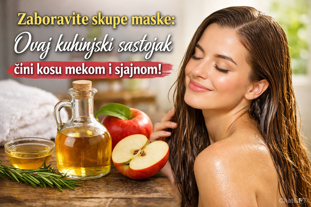 Zaboravite skupe maske: Ovaj kuhinjski sastojak čini kosu mekom i sjajnom!