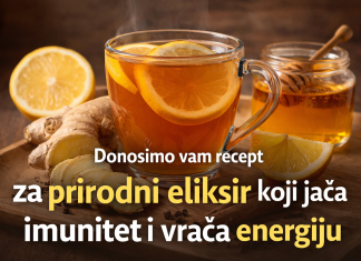 Donosimo vam recept za prirodni eliksir koji jača imunitet i vraća energiju Donosimo vam recept za prirodni eliksir koji jača imunitet i vraća energiju