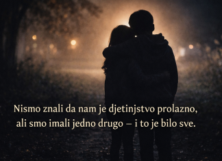 Poučna priča o bratu i sestri: Nismo znali da nam je djetinjstvo prolazno, ali smo imali jedno drugo – i to je bilo sve. Poučna priča o bratu i sestri: Nismo znali da nam je djetinjstvo prolazno, ali smo imali jedno drugo – i to je bilo sve.