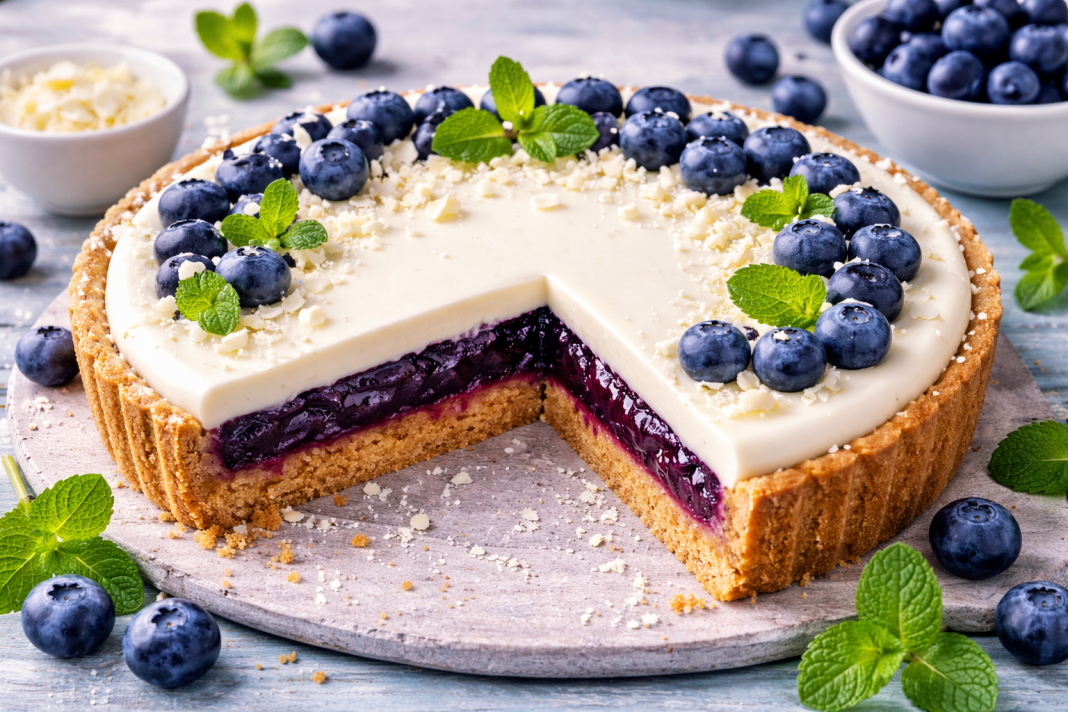 Osvježavajući tart sa borovnicama koji osvaja izgledom i ukusom