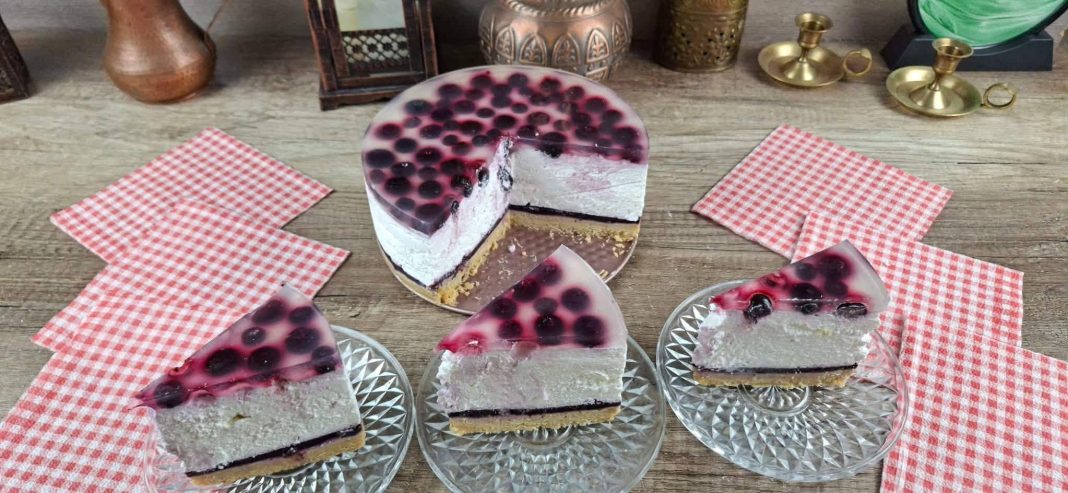 Domaći čizkejk od borovnica,desert koji osvaja na prvi zalogaj