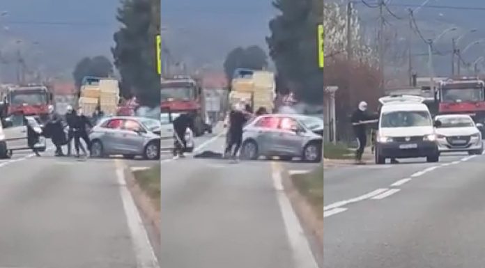 Brutalan napad u Mostaru: Maskirani napadači presreli vozača i zapalili automobil..(VIDEO)