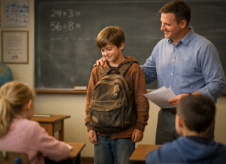 Sjedio je u zadnjoj klupi sa starom torbom – a onda je nastavnik otkrio istinu koja je rasplakala cijeli razred Sjedio je u zadnjoj klupi sa starom torbom – a onda je nastavnik otkrio istinu koja je rasplakala cijeli razred
