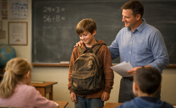 Sjedio je u zadnjoj klupi sa starom torbom – a onda je nastavnik otkrio istinu koja je rasplakala cijeli razred Sjedio je u zadnjoj klupi sa starom torbom – a onda je nastavnik otkrio istinu koja je rasplakala cijeli razred