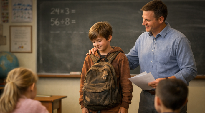 Sjedio je u zadnjoj klupi sa starom torbom – a onda je nastavnik otkrio istinu koja je rasplakala cijeli razred Sjedio je u zadnjoj klupi sa starom torbom – a onda je nastavnik otkrio istinu koja je rasplakala cijeli razred