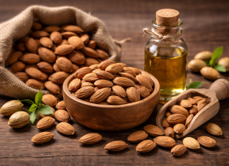 TAJNA ZDRAVLJA U JEDNOJ ŠACI: Bademi kao prirodni eliksir života TAJNA ZDRAVLJA U JEDNOJ ŠACI: Bademi kao prirodni eliksir života
