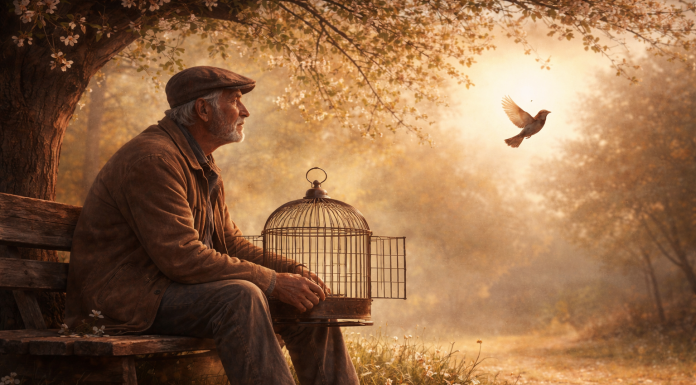 Ptica koja je naučila čovjeka šta znači pustiti nekoga da leti Kad ljubav znači oprost: Priča o čovjeku i ptici koju je pustio slobodnu