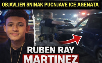 Kontroverzni snimak u SAD-u: Agent ICE-a ubio 23-godišnjaka, snimci otvaraju nova pitanja Portret Rubena Raya Martineza i policijski agent ICE-a pored automobila tokom incidenta u Teksasu