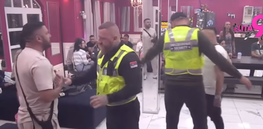 OBEZBEĐENJE NAPRAVILO ŽIVI ZID! Asmin optužio Bebicu da juri za Teodorom, uslijedio HAOS