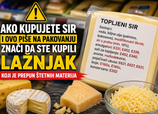 Oprez u marketu: Kako prepoznati “lažni sir” pun štetnih dodataka