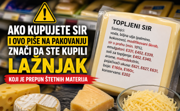 Oprez u marketu: Kako prepoznati “lažni sir” pun štetnih dodataka