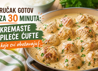 Ručak gotov za 30 minuta: Kremaste pileće ćufte koje svi obožavaju! Ručak gotov za 30 minuta: Kremaste pileće ćufte koje svi obožavaju!