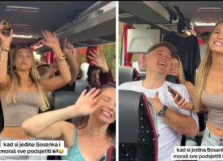 VIRALNI HIT IZ AUTOBUSA: Bosanka zapjevala, Nijemci ostali u šoku pa zaplesali! VIRALNI HIT IZ AUTOBUSA: Bosanka zapjevala, Nijemci ostali u šoku pa zaplesali!