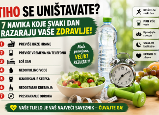 TIHO SE UNIŠTAVATE? Ovih 7 navika svakodnevno razara vaše zdravlje! TIHO SE UNIŠTAVATE? Ovih 7 navika svakodnevno razara vaše zdravlje!