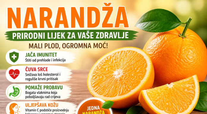Narandža kao prirodni lijek: Voće koje jača imunitet i usporava starenje Narandža kao prirodni lijek: Voće koje jača imunitet i usporava starenje