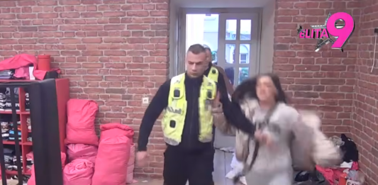 HAOS U CIK ZORE! Bora Santana polio Anastasijine stvari domestosom,obezbeđenje napravilo živi zid! (VIDEO)