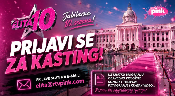 Milica Mitrović saopštila važne vesti: Otvoren kasting za jubilarnu sezonu Elite Milica Mitrović saopštila važne vesti: Otvoren kasting za jubilarnu sezonu Elite