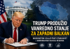 SAD zadržava poseban režim za Balkan: Trump potpisao produženje vanrednog stanja
