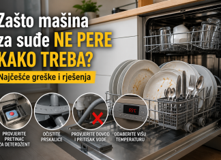 Zašto mašina za suđe ne pere dobro? Stručnjaci otkrili greške koje gotovo svi prave