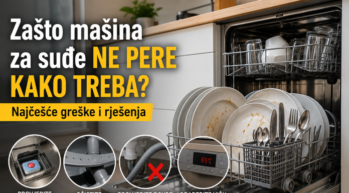 Zašto mašina za suđe ne pere dobro? Stručnjaci otkrili greške koje gotovo svi prave