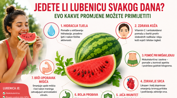 Jedete li lubenicu svakog dana? Evo kakve promjene možete primijetiti Jedete li lubenicu svakog dana? Evo kakve promjene možete primijetiti