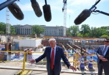 Kontroverza u Washingtonu: Trump preusmjerio 350 miliona dolara za dvoranu i bunker ispod Bijele kuće