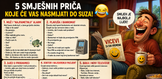 Umiraćete od smijeha! Ovih 5 viceva imaju završnicu koju niko ne očekuje