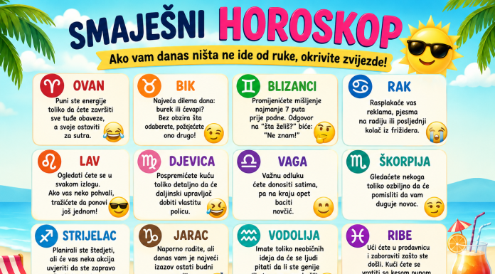 Smješni dnevni horoskop: Ako vam danas ništa ne ide od ruke, okrivite zvijezde! Smiješni dnevni horoskop: Ako vam danas ništa ne ide od ruke, okrivite zvijezde!