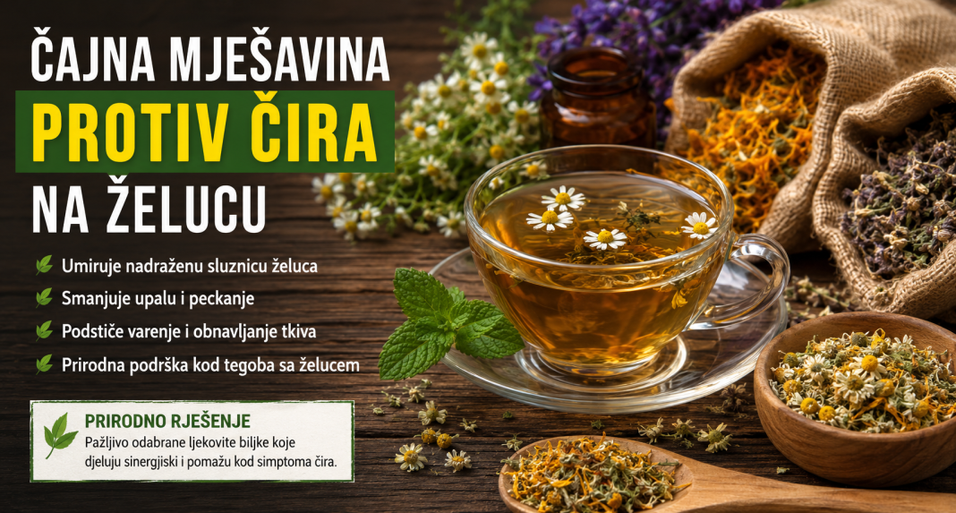 Muči vas čir na želucu? Ova kombinacija ljekovitog bilja godinama se koristi za ublažavanje tegoba Muči vas čir na želucu? Ova kombinacija ljekovitog bilja godinama se koristi za ublažavanje tegoba