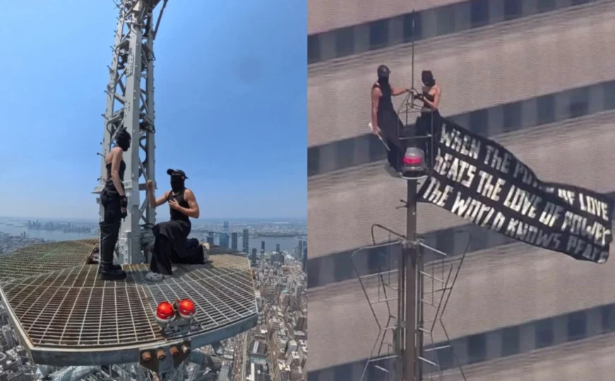 Filmska scena u New Yorku - Zaručili se na vrhu Empire State Buildinga, a sve završilo hapšenjem 2