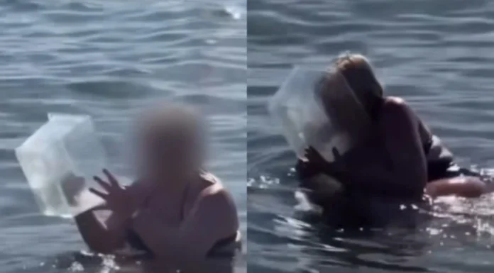 Nije imala masku za ronjenje pa se snašla: Ovaj izum gospođe s mora postao hit.(VIDEO)