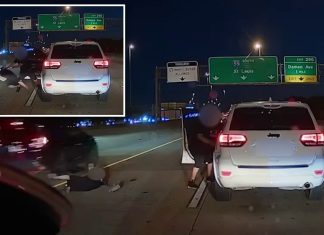 Uznemirujući VIDEO iz SAD-a: Izvukao ženu za kosu i bacio je na cestu, vozači spriječili tragediju…(VIDEO)