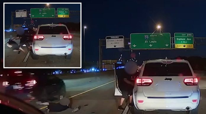 Uznemirujući VIDEO iz SAD-a: Izvukao ženu za kosu i bacio je na cestu, vozači spriječili tragediju…(VIDEO)