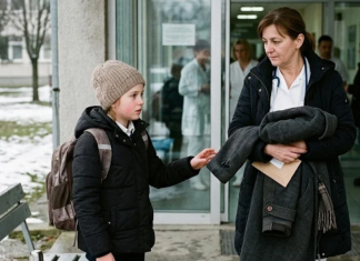 DJEVOJČICA JE SVAKI DAN ČEKALA MAJKU ISPRED BOLNICE: Jednog jutra medicinska sestra izašla je noseći samo njen kaput DJEVOJČICA JE SVAKI DAN ČEKALA MAJKU ISPRED BOLNICE: Jednog jutra medicinska sestra izašla je noseći samo njen kaput