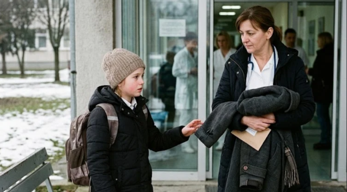 DJEVOJČICA JE SVAKI DAN ČEKALA MAJKU ISPRED BOLNICE: Jednog jutra medicinska sestra izašla je noseći samo njen kaput DJEVOJČICA JE SVAKI DAN ČEKALA MAJKU ISPRED BOLNICE: Jednog jutra medicinska sestra izašla je noseći samo njen kaput