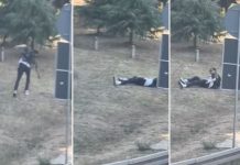 Pad koji je nasmejao internet: Ovako je izgledala “simulacija napada” u Beogradu (VIDEO)
