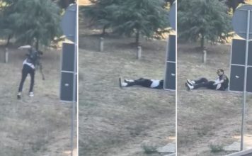 Pad koji je nasmejao internet: Ovako je izgledala “simulacija napada” u Beogradu (VIDEO)