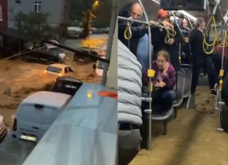 Snažno nevrijeme pogodilo Istanbul: Voda preplavila saobraćajnice, brojni vozači ostali zarobljeni Snažno nevrijeme pogodilo Istanbul: Voda preplavila saobraćajnice, brojni vozači ostali zarobljeni
